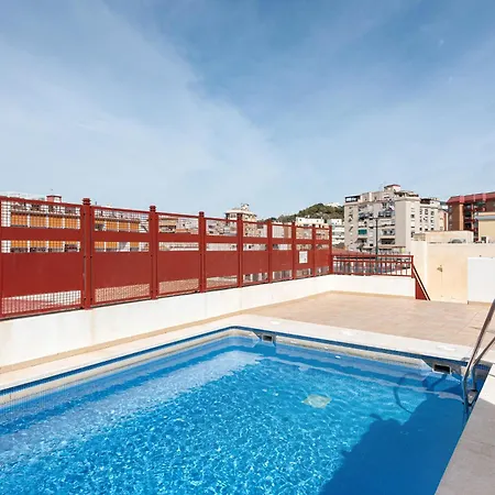 Ferienwohnung Piscina, Patio Privado Y Aparcamiento Málaga Exterior foto